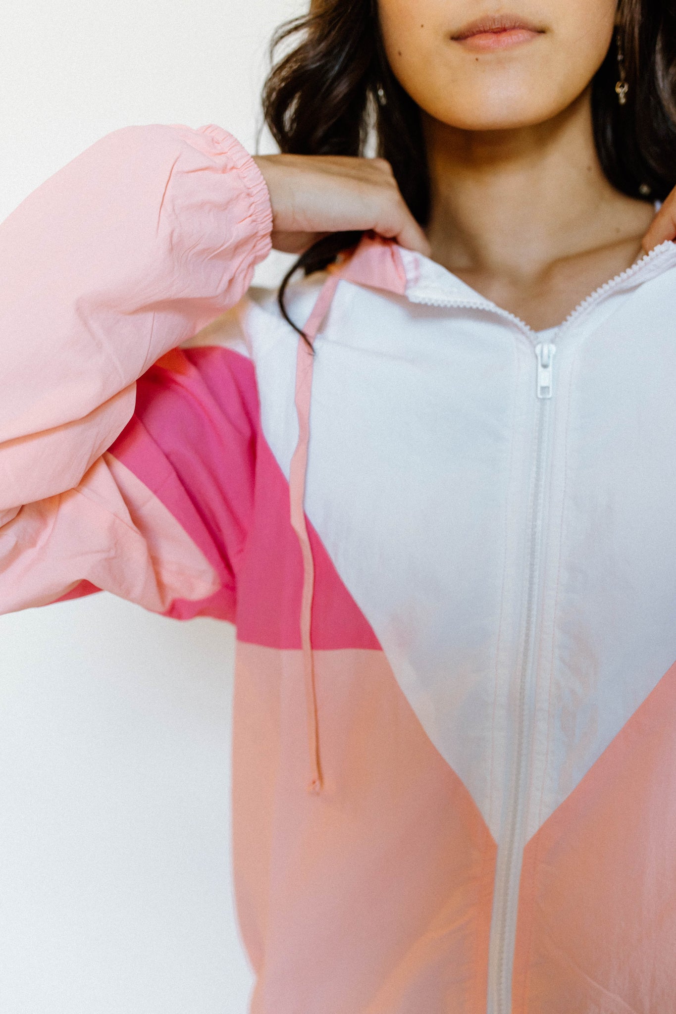 Tiffany 80's Colorblock Windbreaker Jacket