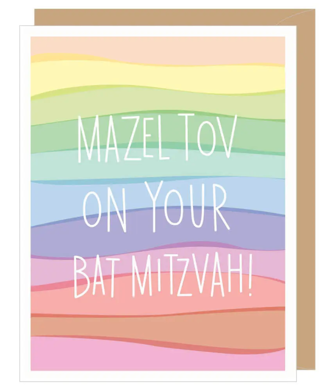 Bat Mitzvah Mazel Tov Card