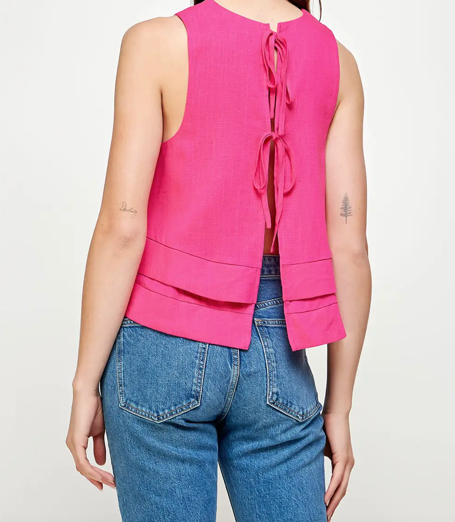 Billie Double Layer Flowy Tank