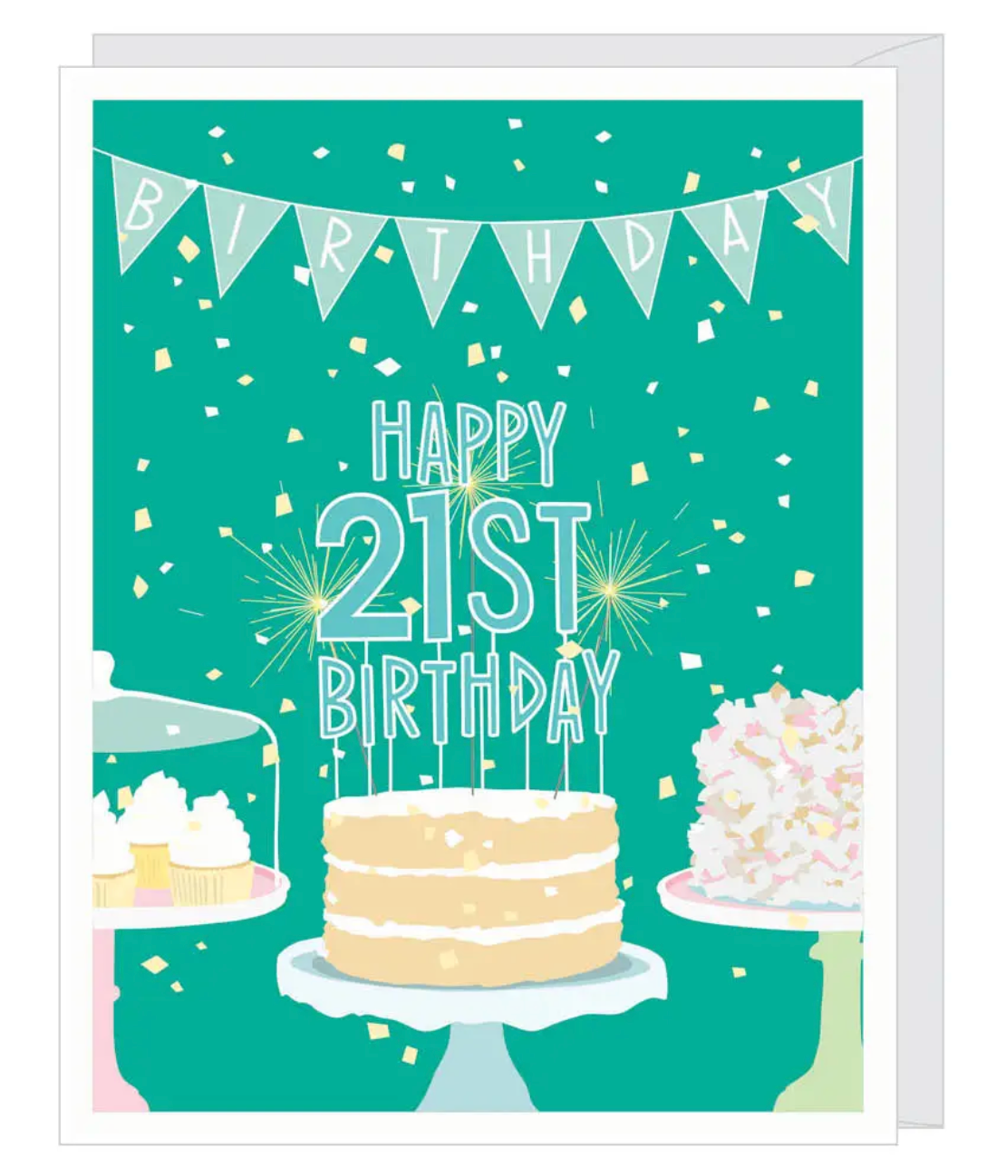 Happy 21st Birthday Card