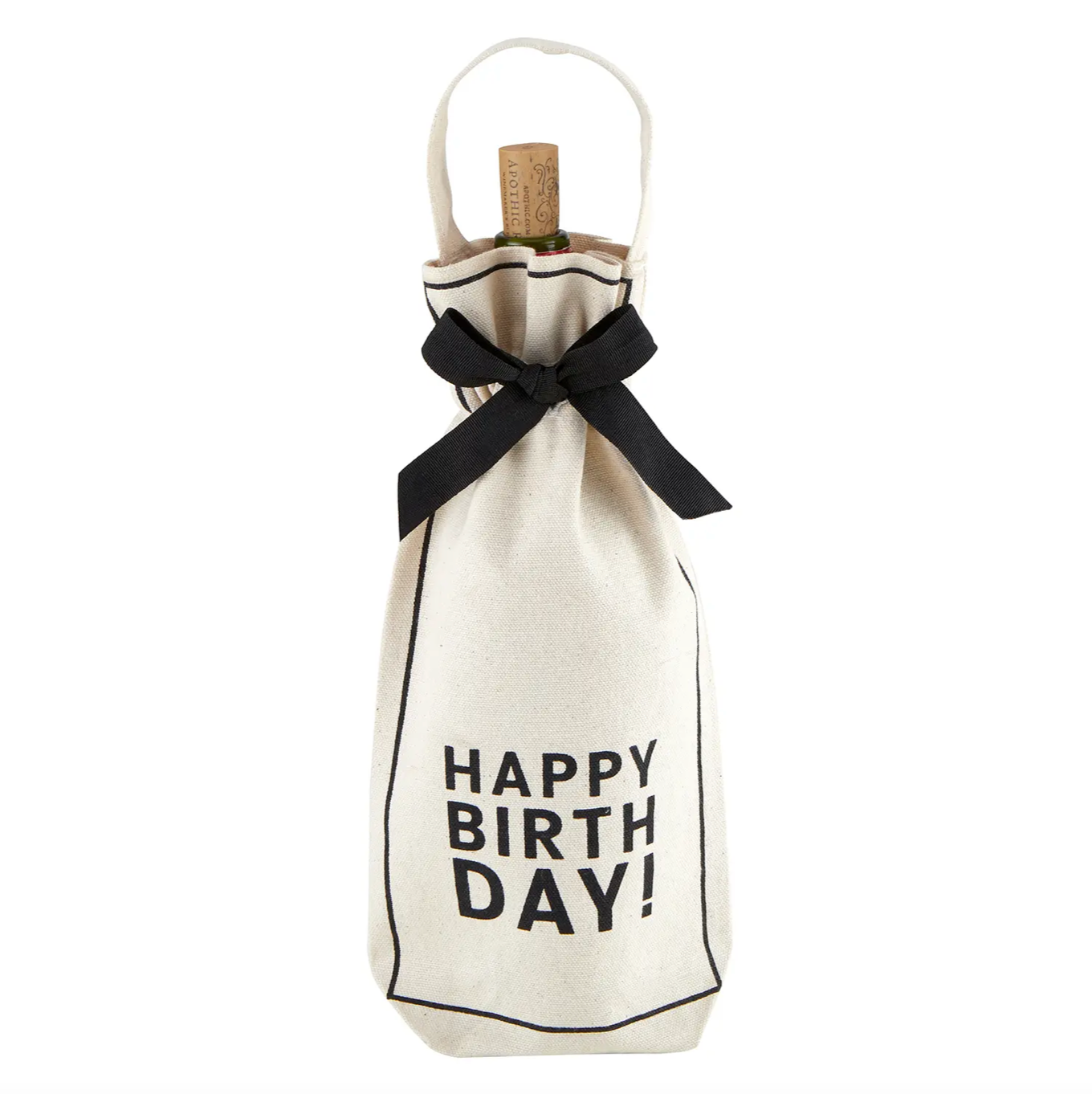 Happy Birthday Wine Bottle Bag