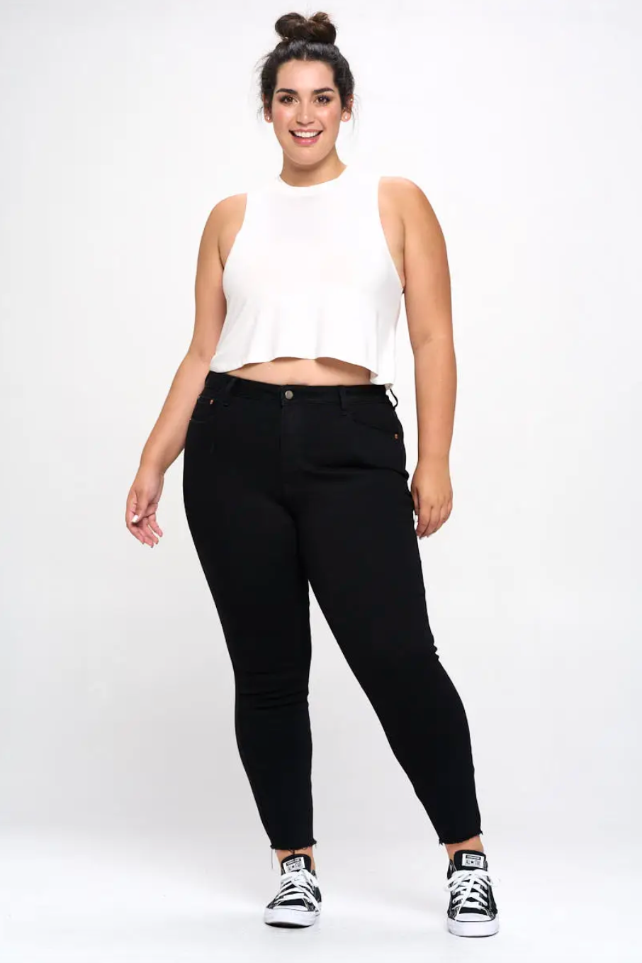 Mid Rise Skinny Jeans