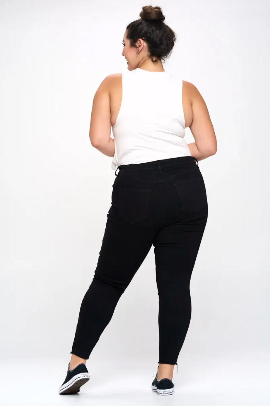 Mid Rise Skinny Jeans