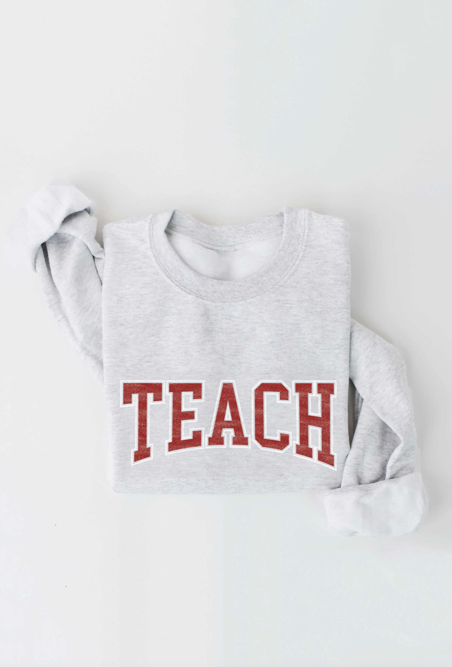 Teach Pullover Fleece Sweatshirt